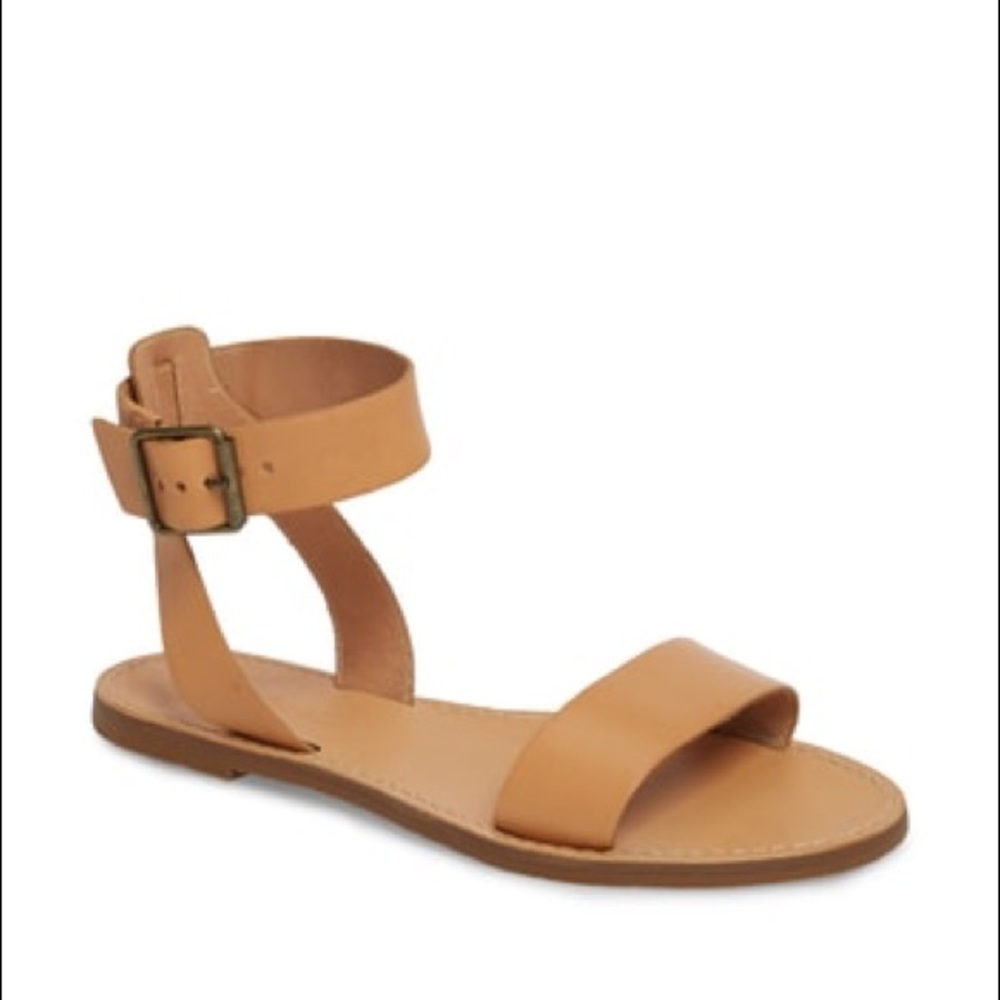 Madewell Boardwalk Ankle-Strap Sandal